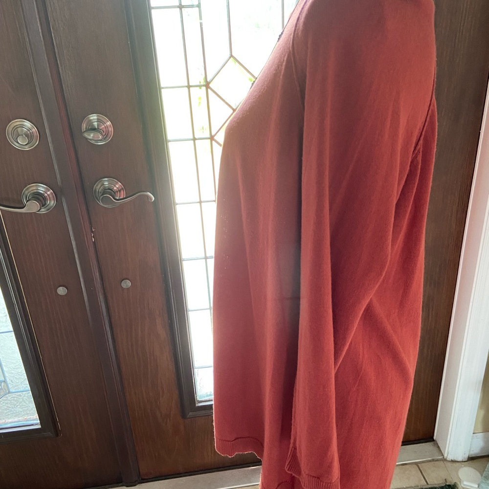 Go Fish XL Rust Tunic Sweater - Picture 4 of 6